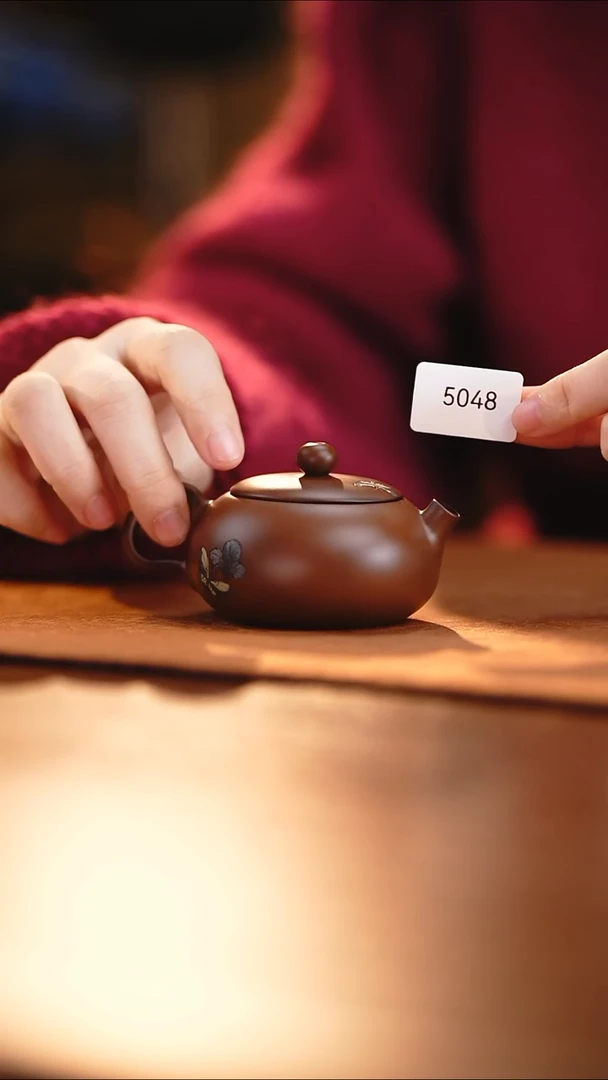雲梦茶器紫陶茶壶5048