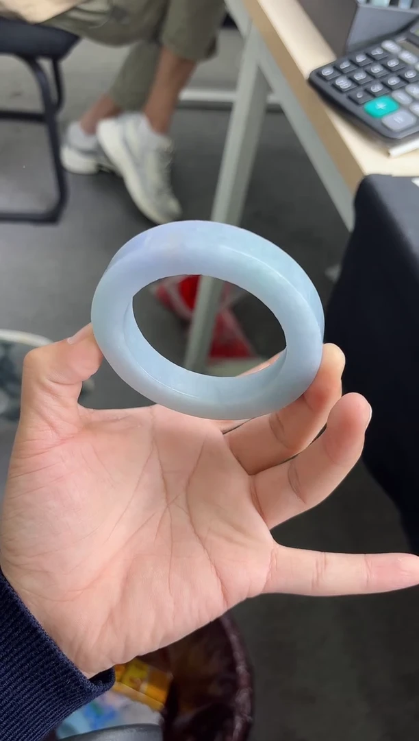 未镶嵌手镯定制翡翠娟*手镯