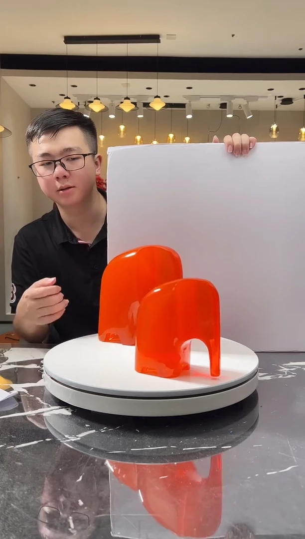 茶宠巴比特美学 爱马仕橙小号中号象
