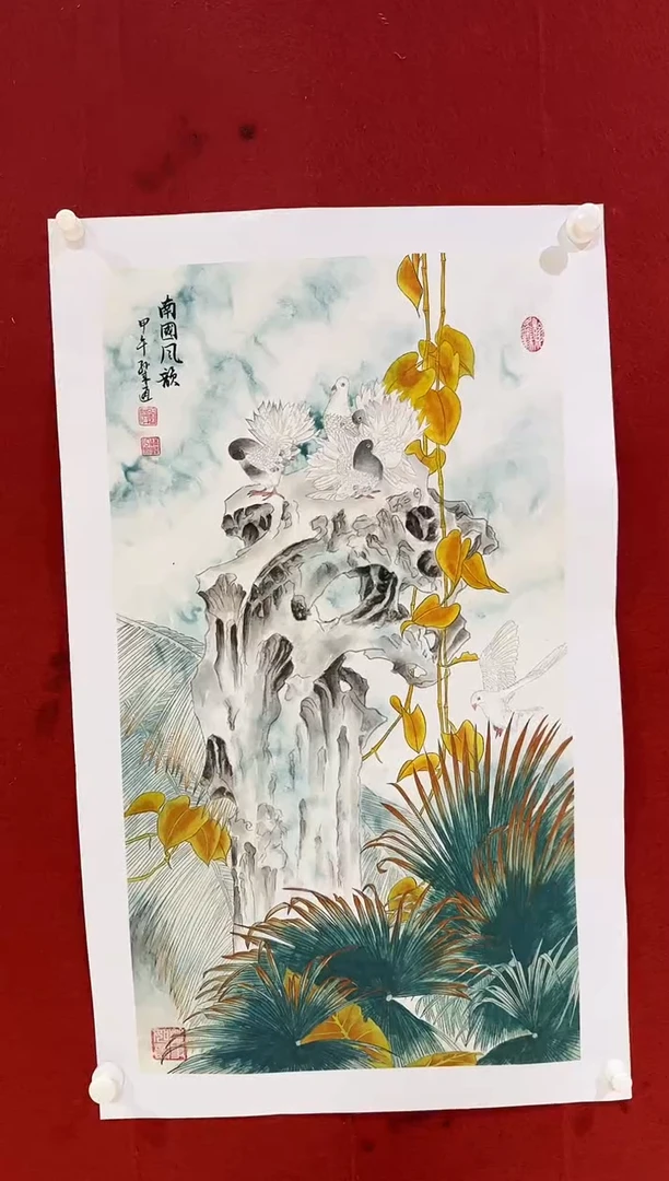 国画孙来通/精品国画/4.5平尺