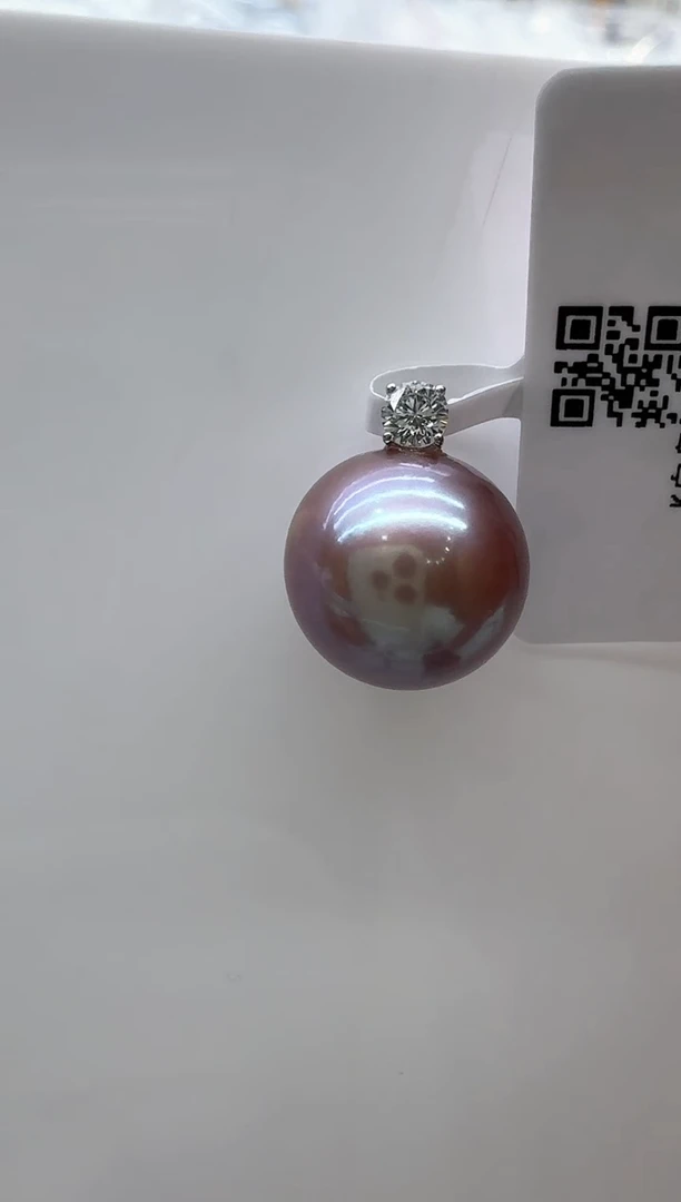 【闪购商品】淡水珍珠颈饰18K金镶嵌清货