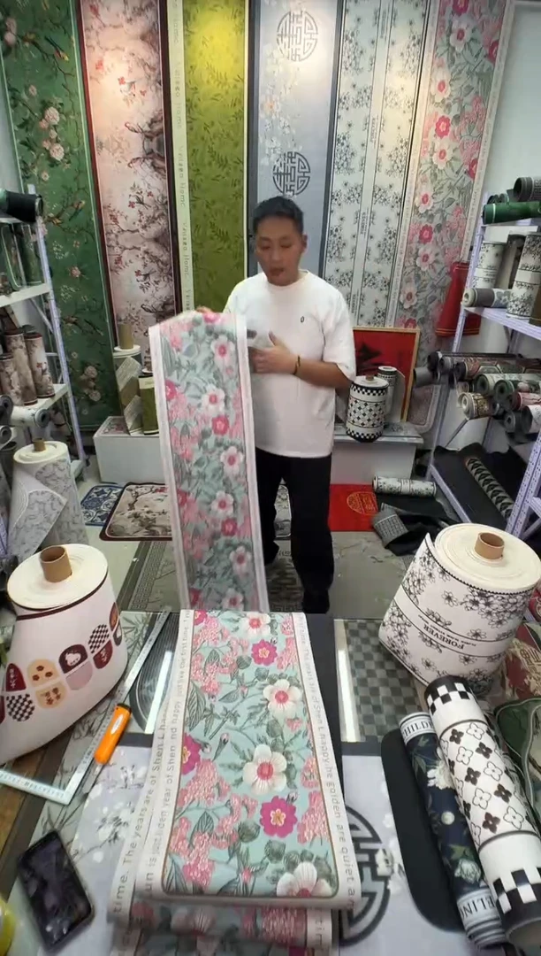 混纺35 280 粉花微瑕