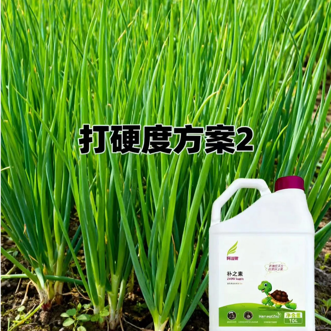小葱打硬度方案2(每桶10L)推荐1-5亩地