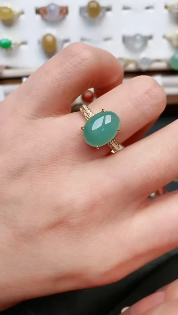 【闪购商品】翡翠戒指银S925镶嵌.....