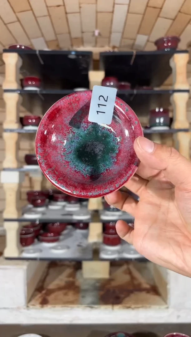 杯精品窑变钧瓷茶器