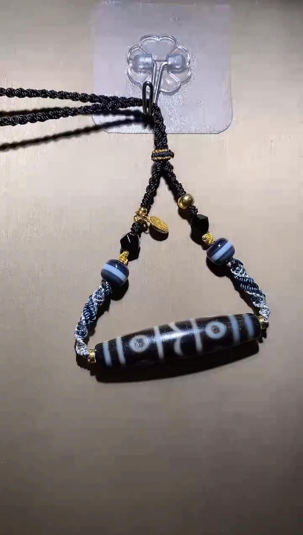 玛瑙/玉髓颈饰未镶嵌X八眼项链