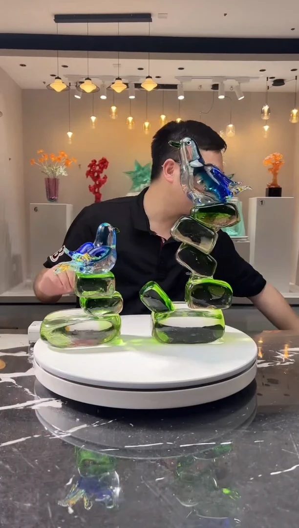 摆件巴比特美学 喜鹊一组