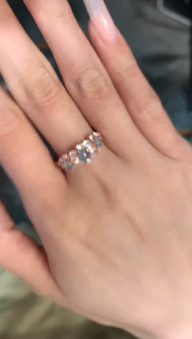 【闪购商品】翡翠戒指银S925镶嵌213213211231