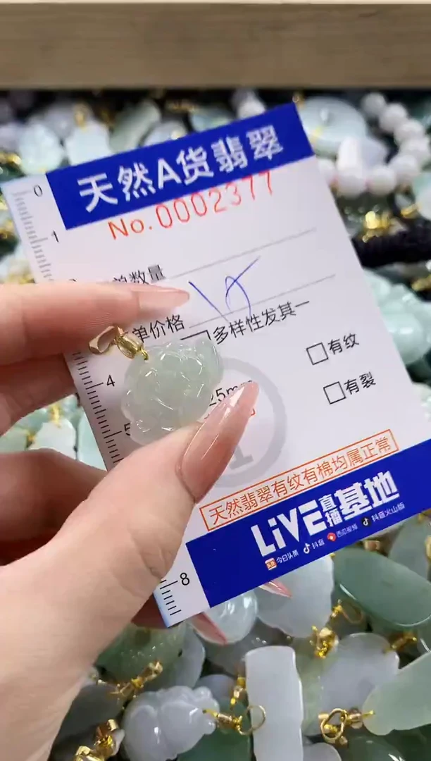 颈饰未镶嵌翡翠天然A货翡翠