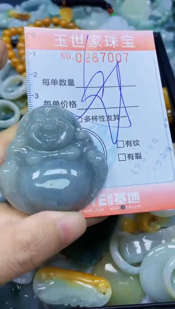 翡翠未镶嵌颈饰闪购0267007多样性发其一