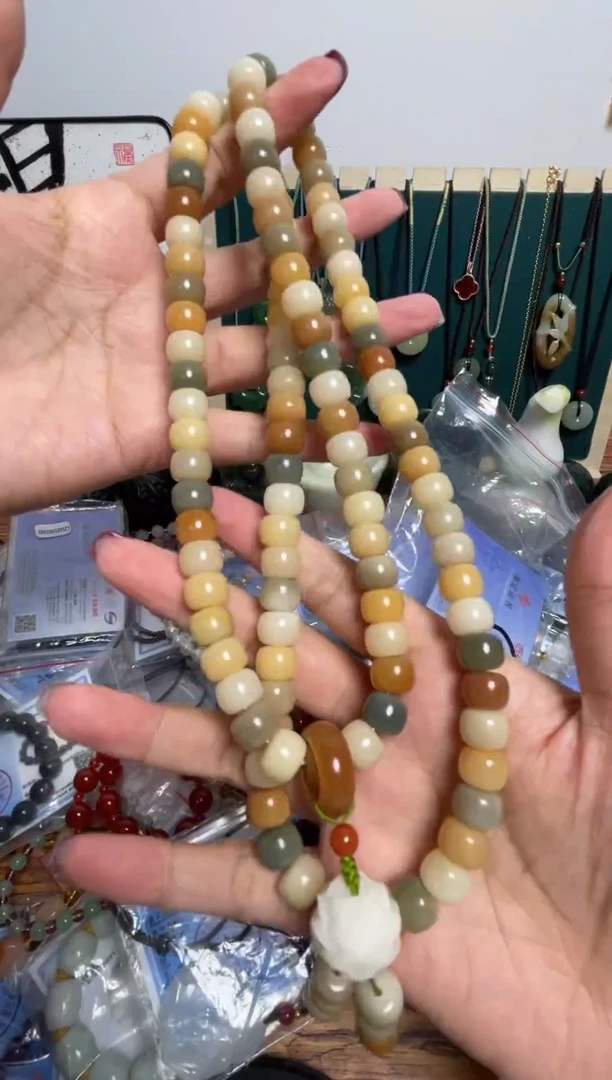 非金属木质三圈手串