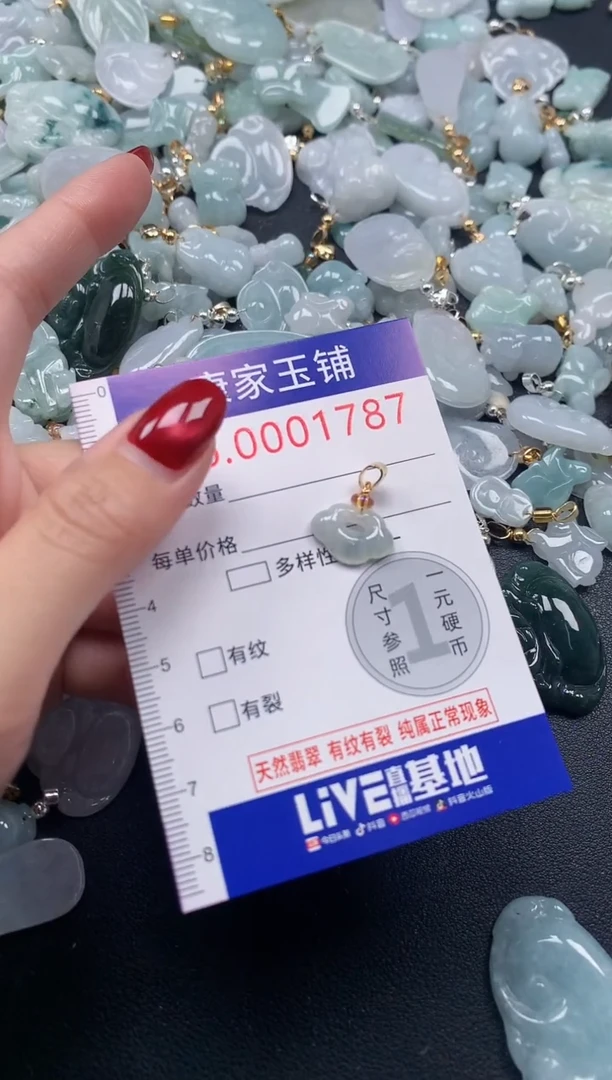 颈饰未镶嵌翡翠1787