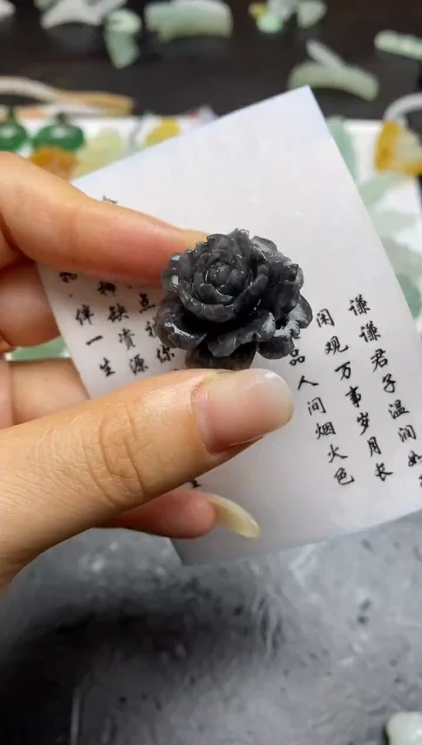 定制翡翠未镶嵌翡翠毛货~