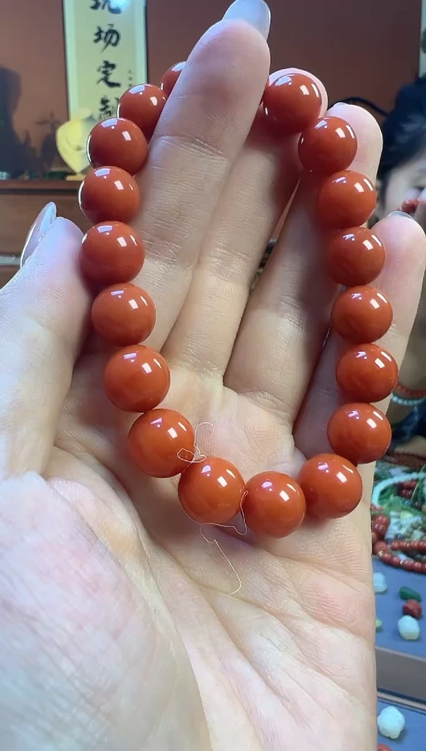 未镶嵌手链南红玛瑙10mm