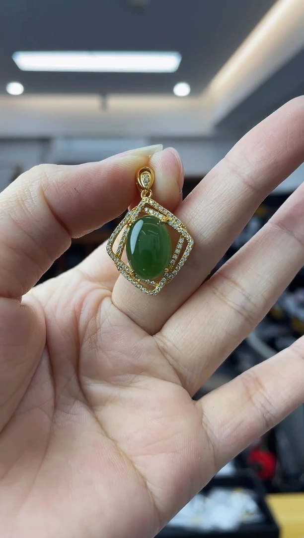 【闪购商品】和田玉·银S925镶嵌多样性一件发货