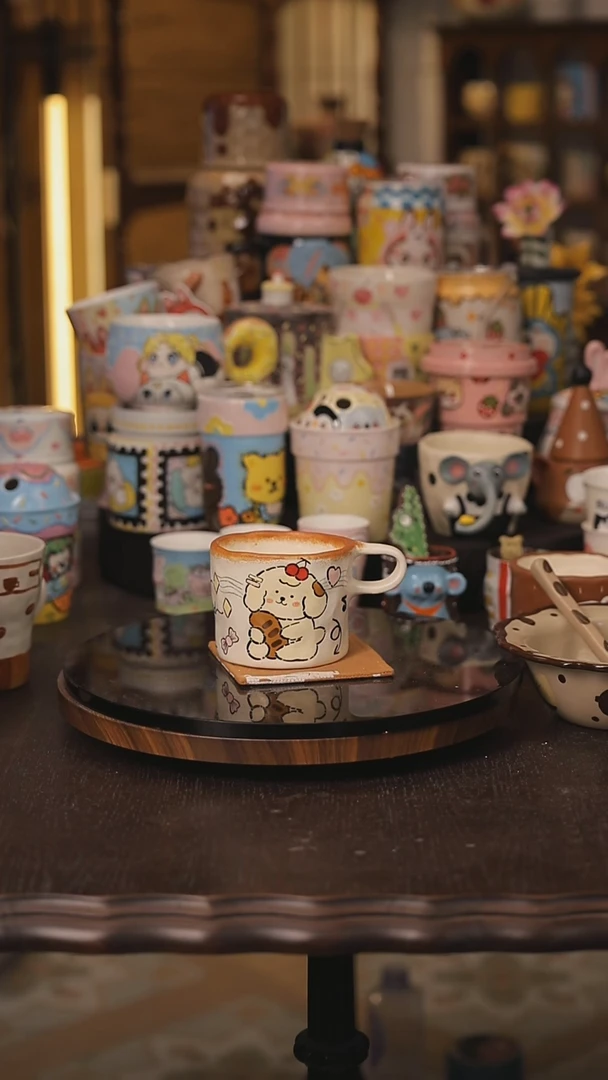 景德镇釉下彩绘设计师款式陶瓷