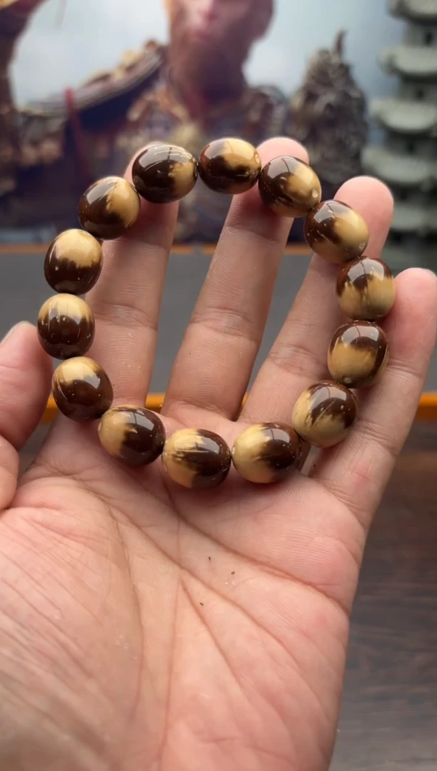 紫金鼠手串4号枣珠