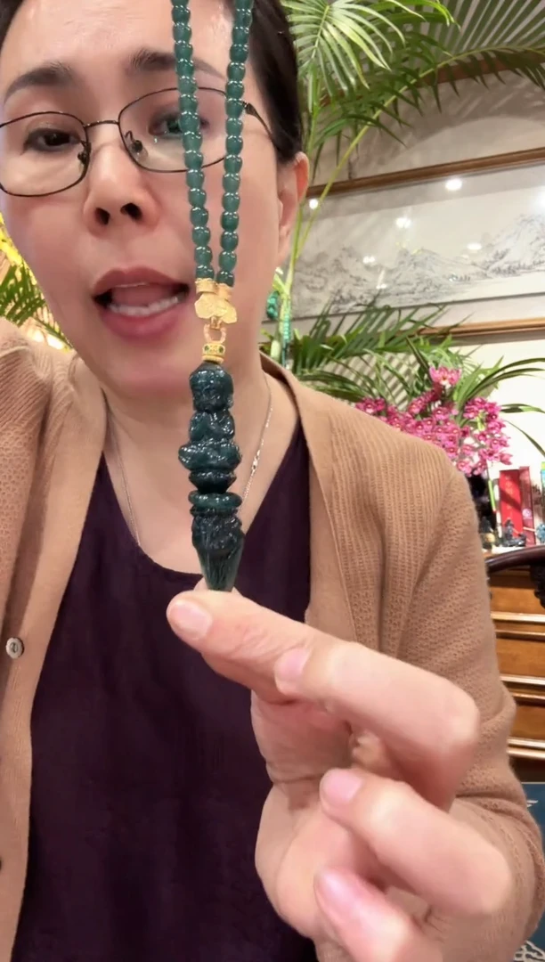 【闪购商品】翡翠颈饰未镶嵌国风