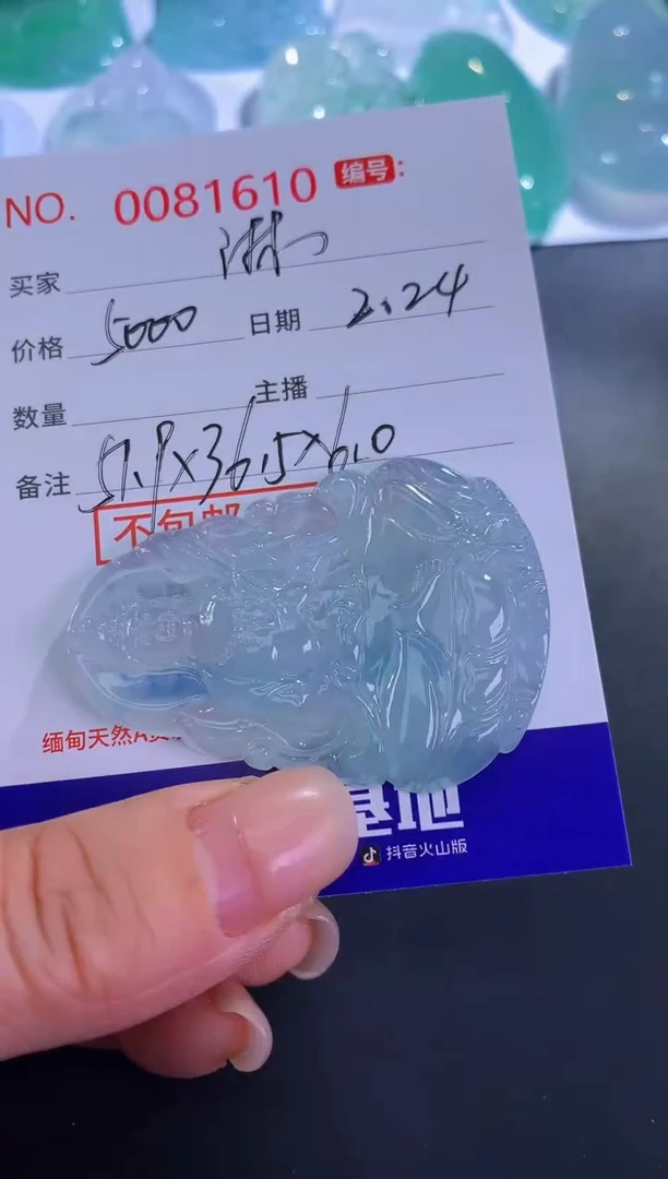 【闪购商品】翡翠颈饰未镶嵌淋