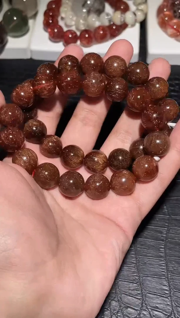 未镶嵌手链水晶发晶单圈A14（多样性发其一）