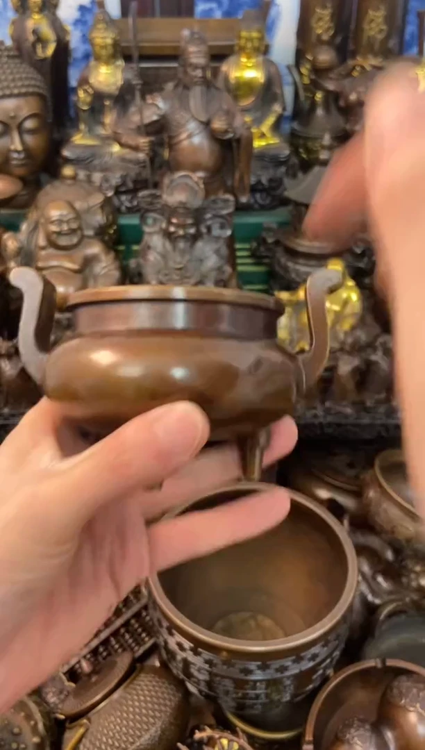 诚信经营  铜器摆件