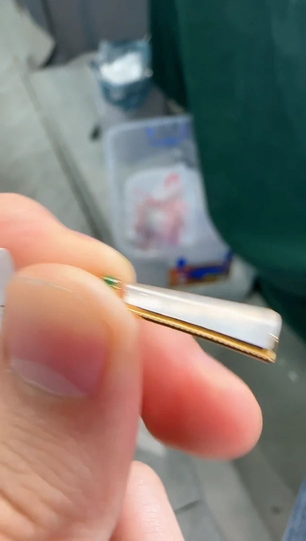 吊坠(不含链)18K金镶嵌翡翠2翡翠吊坠