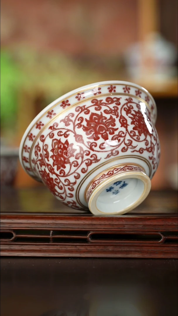 景德镇釉里红瓷器