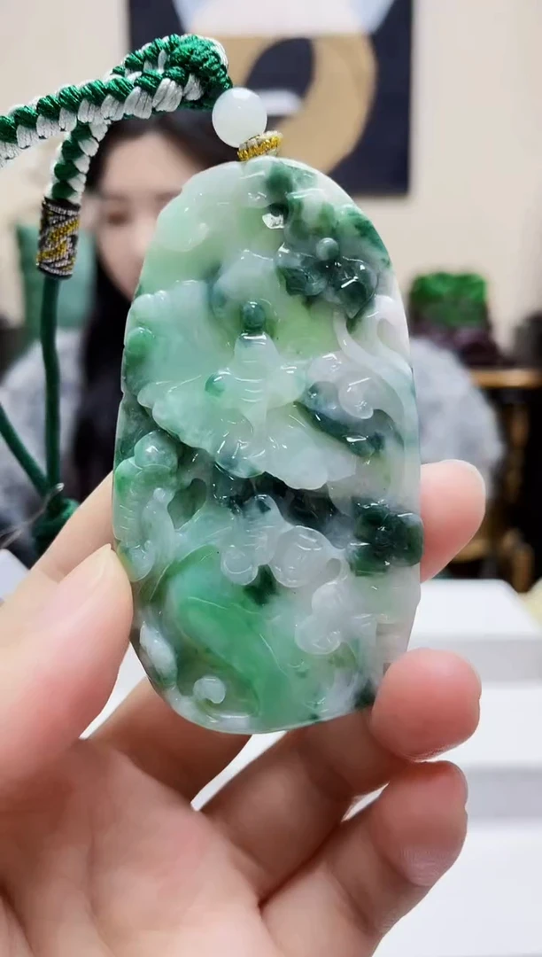 未镶嵌定制翡翠吊坠20