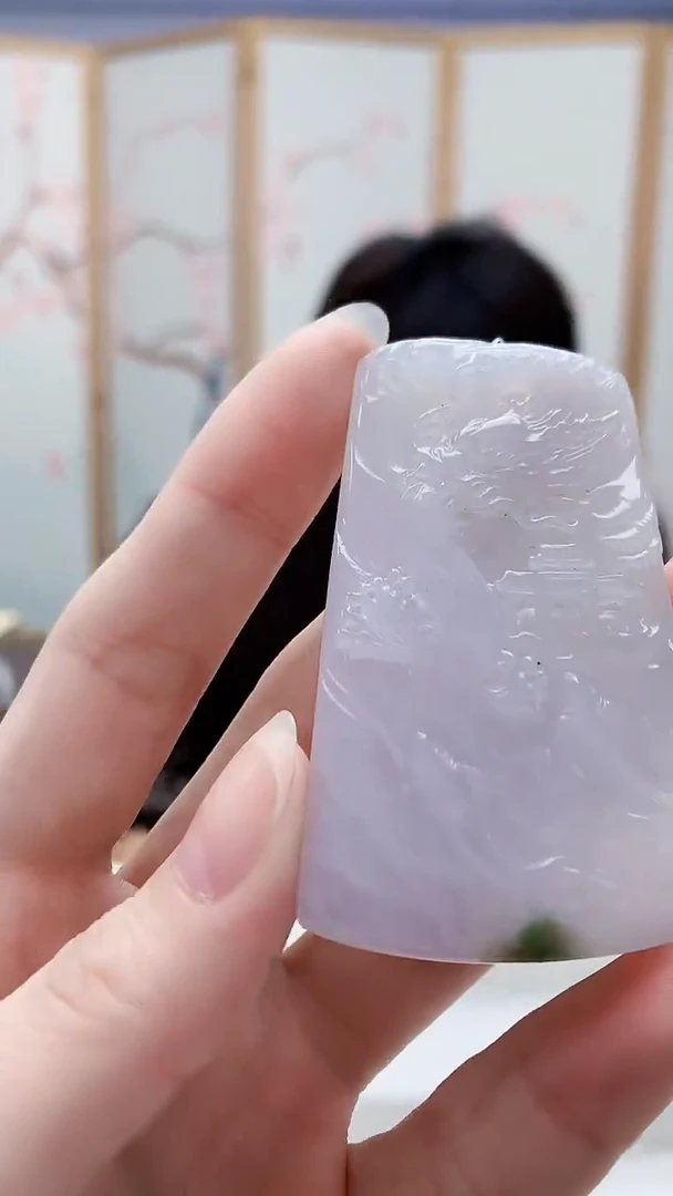 未镶嵌定制翡翠5145ry-毛货挂件63