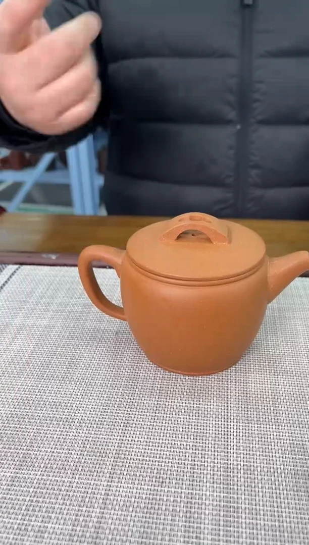 【闪购商品】紫砂茶杯宜兴紫砂盖杯黄降坡