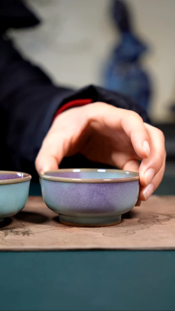 甄选名窑钧瓷特色茶器17