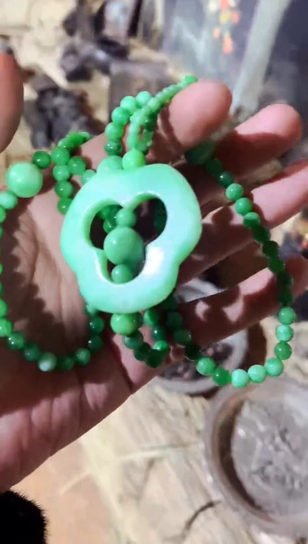 【闪购商品】翡翠颈饰未镶嵌大硕硕精品精选链接12