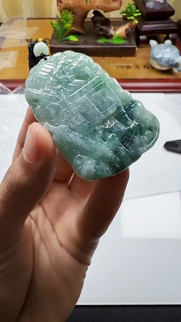 吊坠(不含链)未镶嵌翡翠1