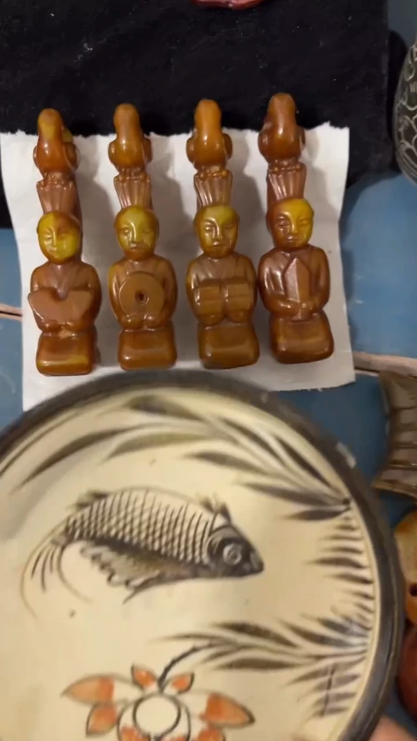 瓷片手工，手绘，瓷器1