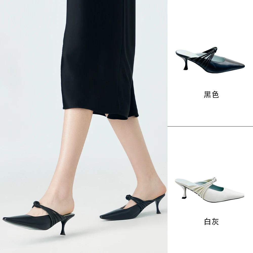 MY WANTS/唛旺斯夏日懒人凉拖时尚百搭夏季尖头低跟舒适MW1102663