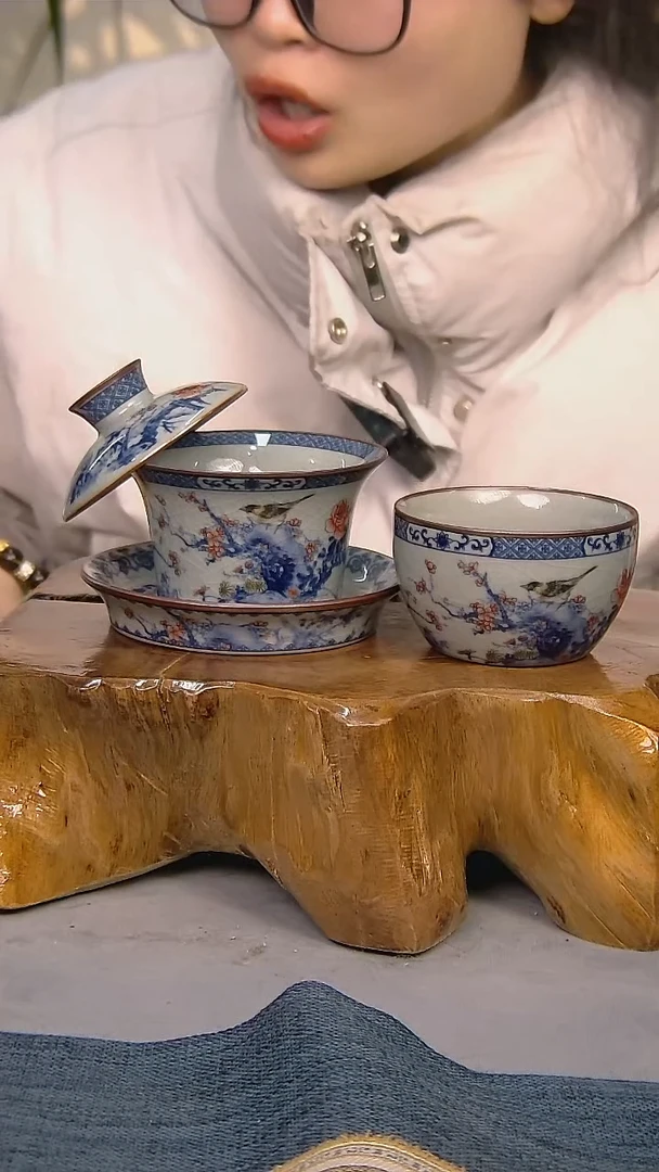 【闪购商品】2件套陶瓷茶具家用简装系列