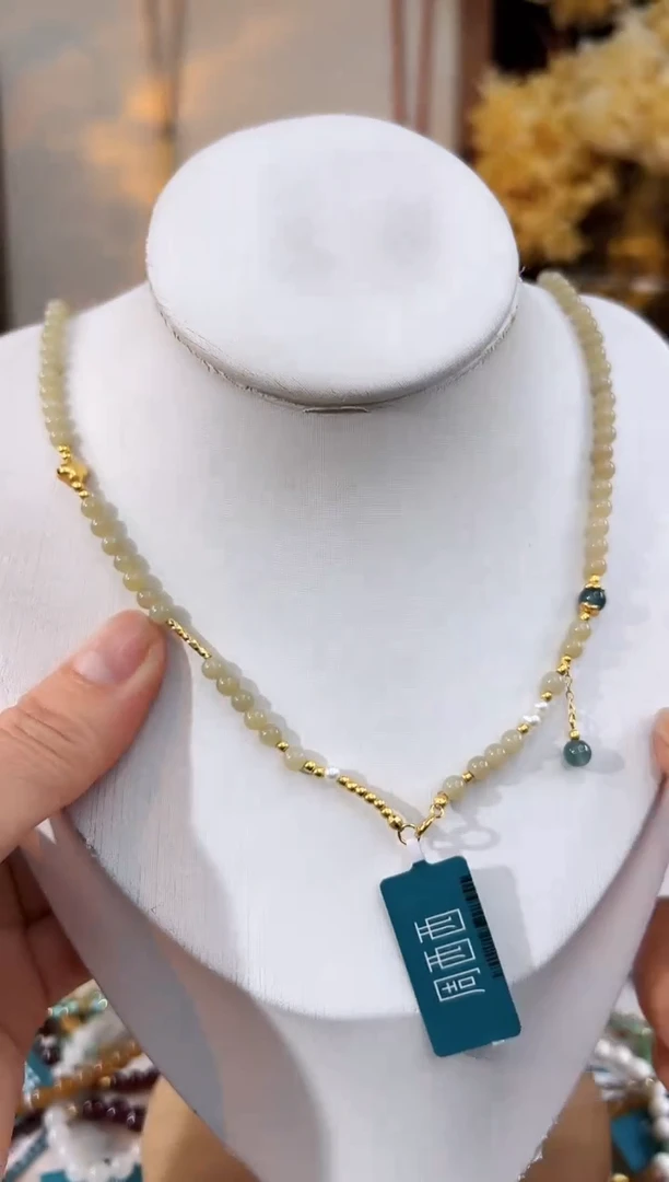 【闪购商品】和田玉项链未镶嵌@@B921D016384