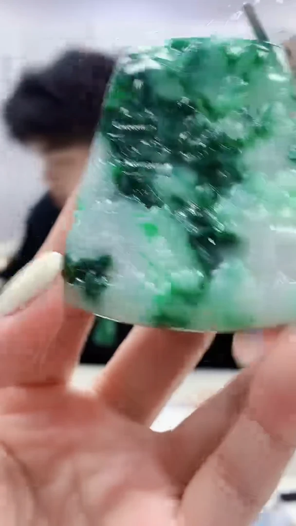 定制翡翠未镶嵌5145lr-毛货挂件11