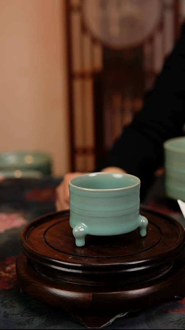 瓷片原产地原矿釉汝瓷