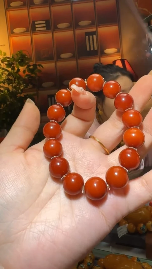 蜜蜡颈饰未镶嵌8321天然蜜蜡珠宝奇石全都保真