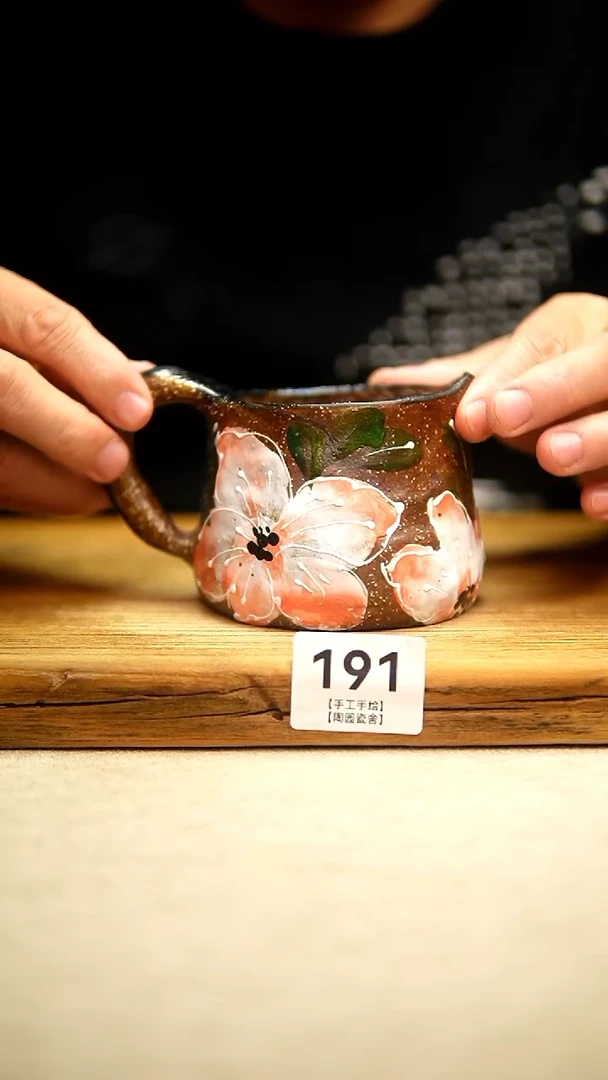 @@陶园瓷舍@@纯手工手绘@高温釉下彩