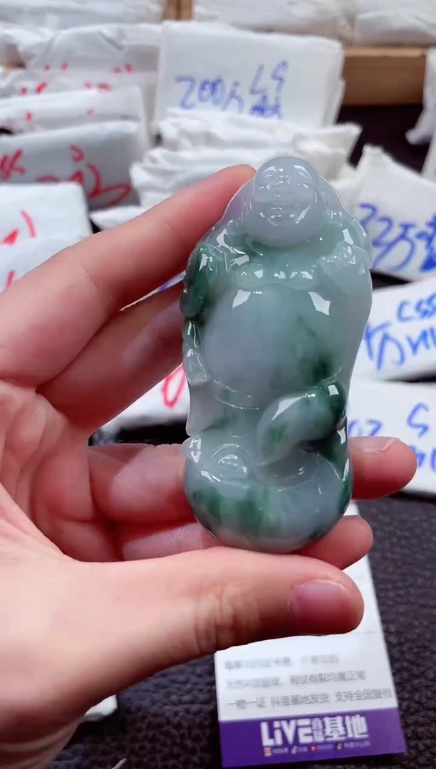 翡翠未镶嵌颈饰00005026