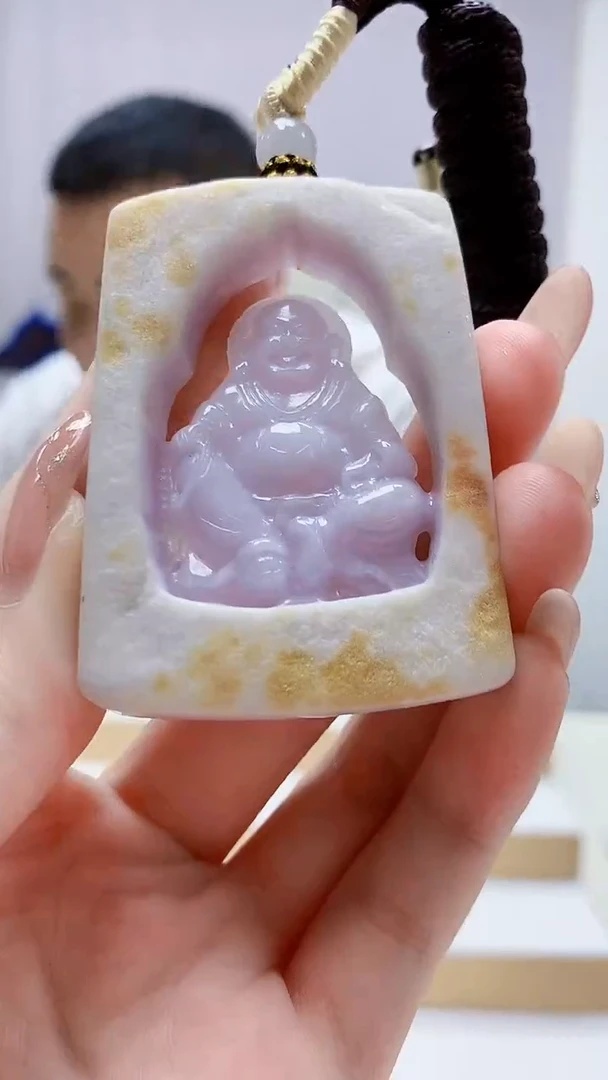 未镶嵌定制翡翠4898jw-毛货挂件138