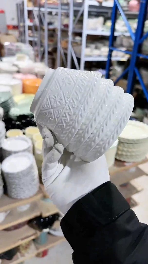 【闪购商品】瓷片4个米饭碗微瑕 凑满20元包邮