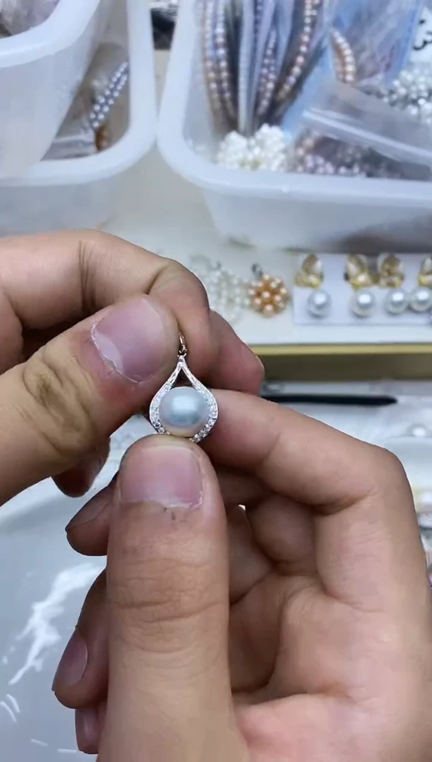 吊坠(不含链)未镶嵌淡水珍珠吊坠多样性发其一