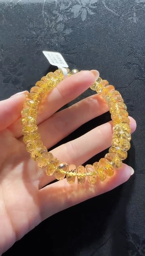 未镶嵌手串水晶素圈款