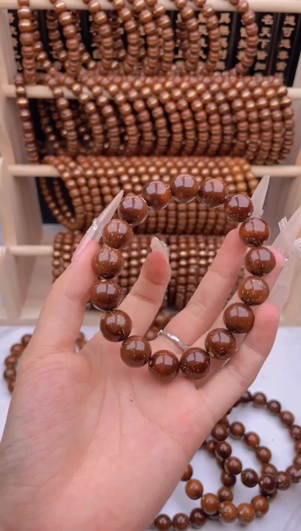 紫金鼠吊坠3号手串