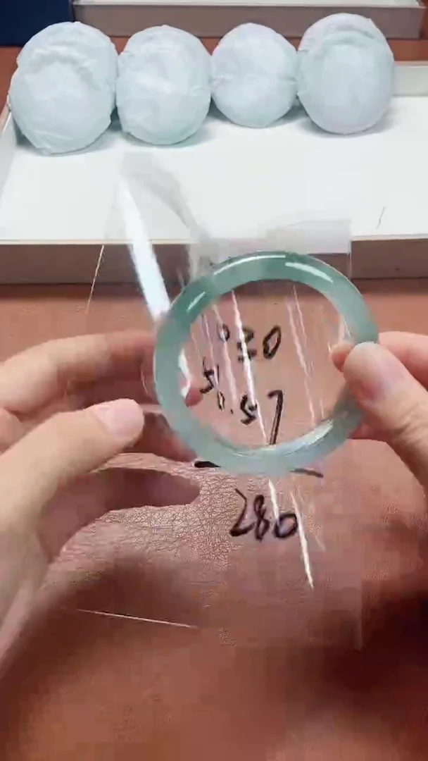 缅风美人翠手镯030