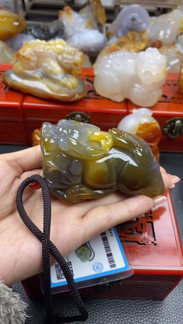 【闪购商品】玛瑙/玉髓手把未镶嵌00