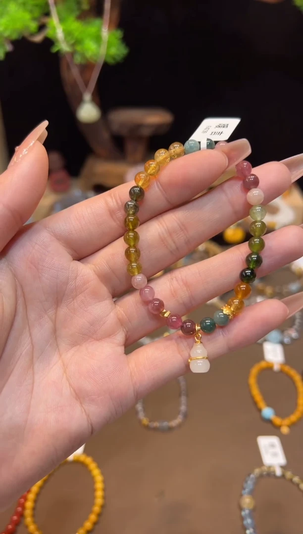 【闪购商品】碧玺手链未镶嵌手饰@@F4239